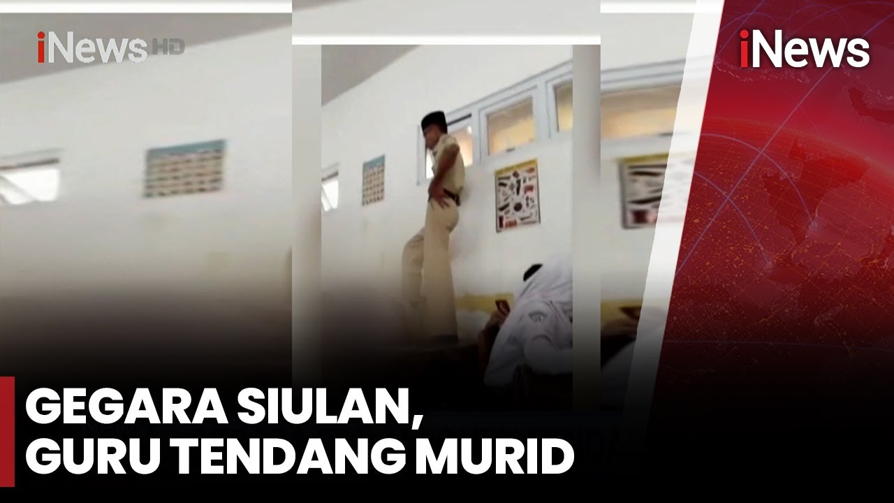 Kesal! Guru Tendang Murid Bersiul dalam Kelas di Demak | iNews Today | 13/06