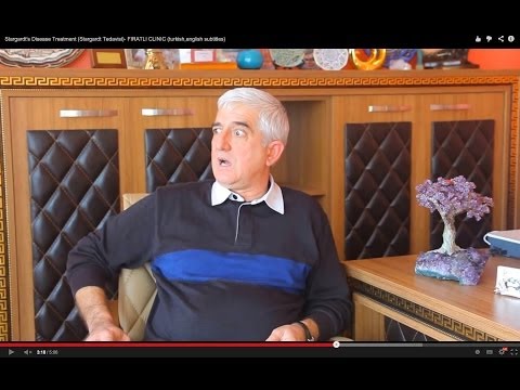Part 1- Stargardt's Disease Treatment (Stargardt Tedavisi)- (turkish,english subtitles)