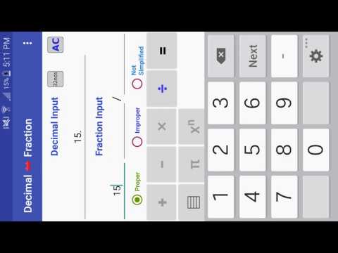 Decimal​↔​Fraction​↔​Inch : TNT Video