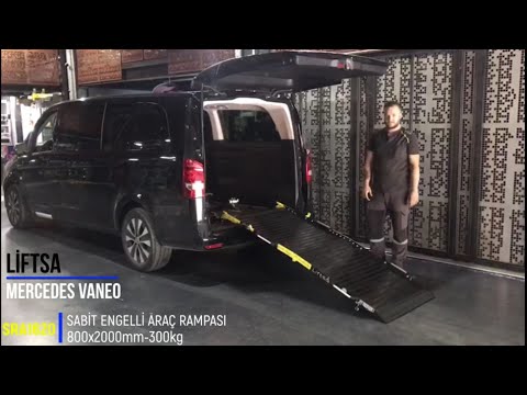 Thumbnail for Liftsa - MERCEDES VANEO Yarı Otomatik Sabit Engelli Araç Rampası Videosu SRA1620 - Liftsa.com by Lada, Van