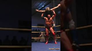 Scott Hall hits Marty Jannetty with the Razor's Edge! #indies #indywrestling #wwe #prowrestling