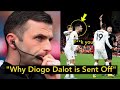 BREAKING NEWS! 😱 Michael Oliver explain why Diogo Dalot is Sent Off Against Liverpool