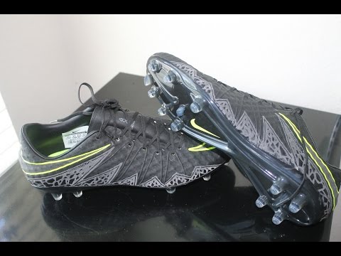 unboxing/review nike hypervenom phinish 2 "pitch dark"