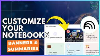 Customize NotebookLM Banners & Notebook Summaries