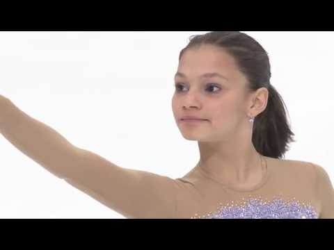 2016 ISU Junior Grand Prix - Yokohama - Ladies Short Program - Sofia SAMODUROVA RUS