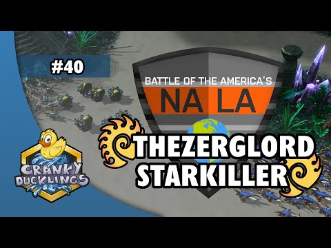 TheZergLord vs starkiller - ZvZ | Battle of the Americas #40 | Weekly NA-LA StarCraft 2 Tournament