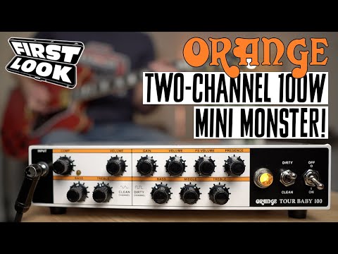 Immagine Orange Tour Baby 100 2-Channel 100-Watt Guitar Amp Head - 8