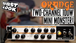 Video thumbnail for Orange Tour Baby 100 Watt Solid-State Slugger Amp Demo with Tom Butwin | FIRST LOOK by Premier Guitar