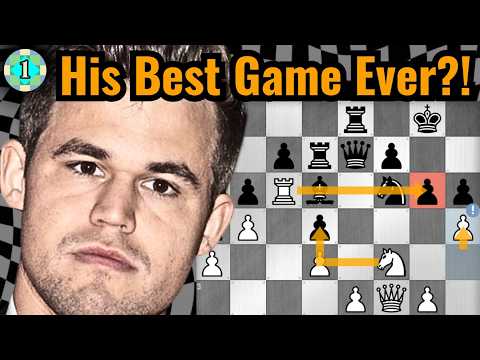 Is Magnus Carlsen Even REAL?? Crushes 2800 Super GM Like A Freaking Computer!