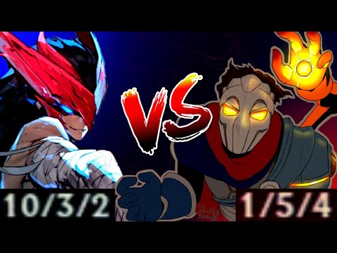MONO YONE MOSTRA COMO STOMPAR MAGUINHO NO MID! - Viktor vs Yone - League of Legends