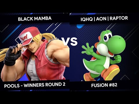 Fusion #82 - Black Mamba (Terry) vs Raptor (Yoshi) - Pools - Winners Round 2