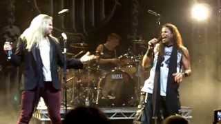 Jeff Scott Soto &amp; Nathan James - Stand Up, live at HRH AOR, April 2013 Steel Dragon Rock Star