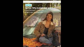 Video of Intex TPU Sleeping Pad 71cm x 191cm x 11cm