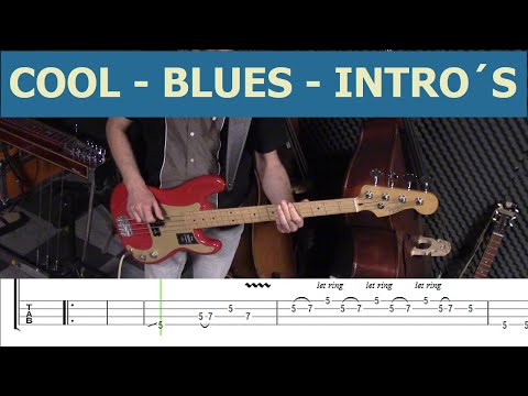 Blues - Bass - Tabs - #29  (Three Cool Intro´s)