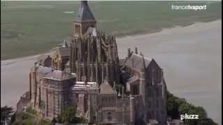 Extrait étape TDF/Drone Mont St Michel