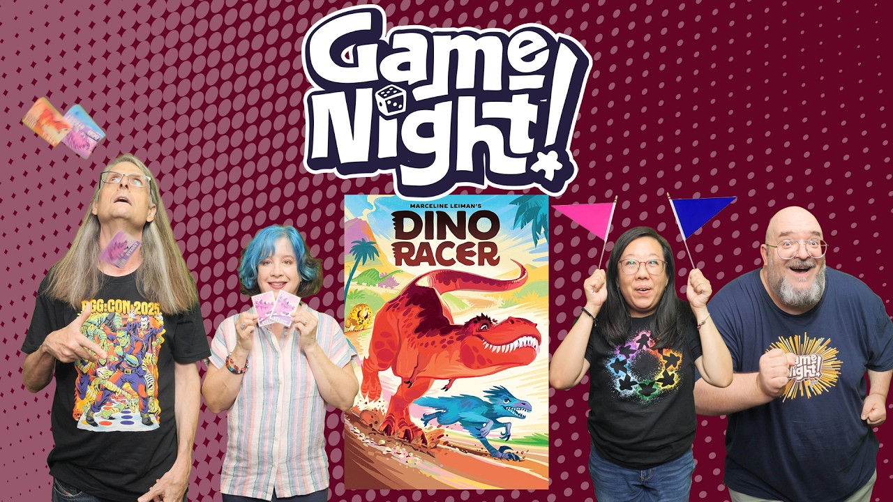 Dino Racer - GameNight! Se14 Ep15 - How to Play & Playthrough