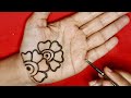 Easy Simple Mehndi Design For Front Hand आसान शेडेड अरेबिक मेह�