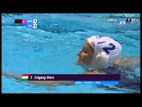 Czigány Dóra gólja (Magyar.-Olasz.,VL,2014-03-19)