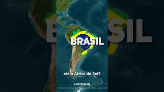 Você pode caminhar de São Paulo até África do Sul