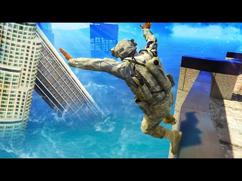 GTA 5 Army Franklin Jumper • Flooded Los Santos
