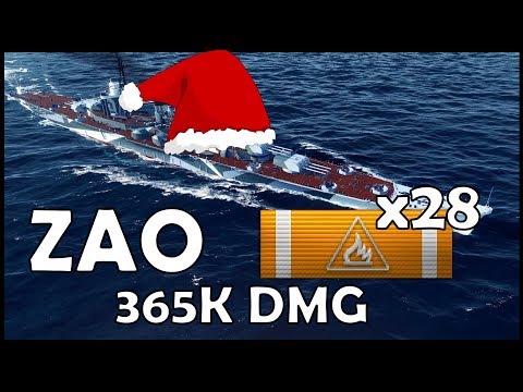 365.000 DMG ► ZAO - World of Warships