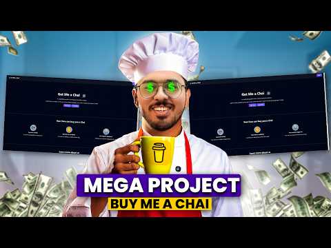 Project GetMeAChai - Patreon Clone in Next.js | Sigma Web Development Course - Tutorial #131