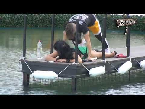 Zadruga 2 - David šutira Aleksandrinu flašu vode - 29.10.2018.