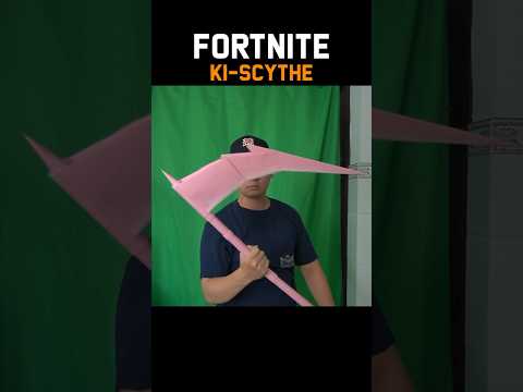 DIY #fortnite ki-scythe #dragonball