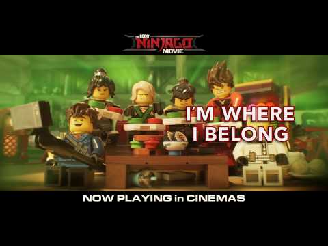 THE LEGO NINJAGO MOVIE - "Found My Place" Lyric Music Video