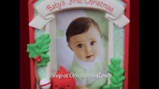 Hallmark Keepsake Ornament 2013 Baby's First Christmas Frame - Shop at Ornaments4Less!
