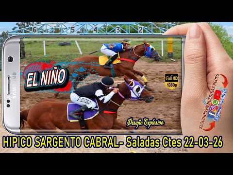 EL NIÑO-Gran desafio-Hipico Sargento Cabral- Saladas Ctes 22-03-26