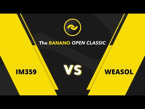 AOE2 The Banano Open Classic Round 1 IM359 Vs Weasol