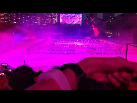 NDP 2019 Preview (28 July) LED wristband fast blink