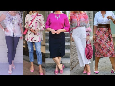 CONJUNTOS y COMBINACIONES de ROPA COMODA Y CASUAL para MUJERES MADURAS