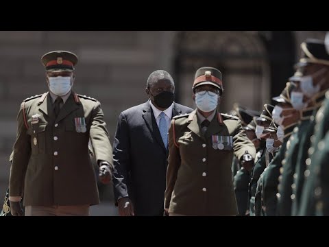 Rais wa Zimbabwe Emmerson Mnangagwa akaribishwa katika ikulu ya Rais Nairobi