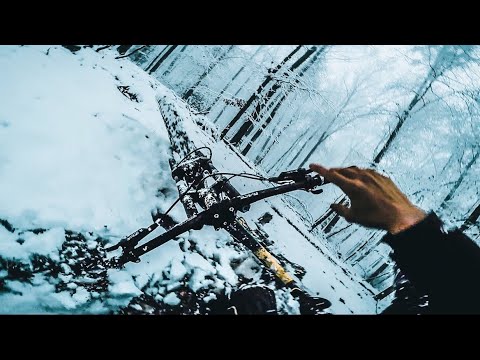DOWNHILL IM SCHNEE?!! - Rutschige Angelegenheit | 10000 Abonnenten Ausfahrt
