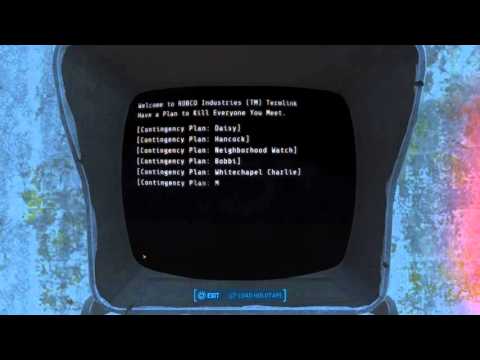 Fallout 4 - KL-E-O's plans to kill everyone...