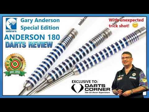 Unicorn Gary Anderson Special Edition Anderson 180 Darts Review