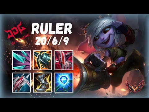 JDG Ruler Tristana vs Aphelios [ Bot ] Patch 13.21 Korea Challenger