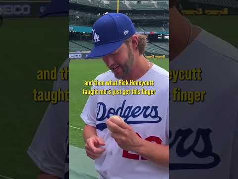 Clayton Kershaw's Cooperstown Curveball Grip.