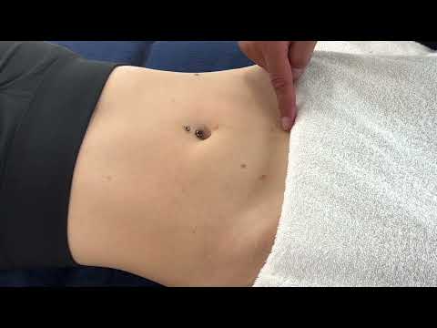Trigger Point Therapy Technique - Abdominals #triggerpointtherapy