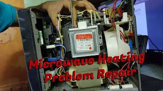 Microwave oven heating problem repair — microwave not heating