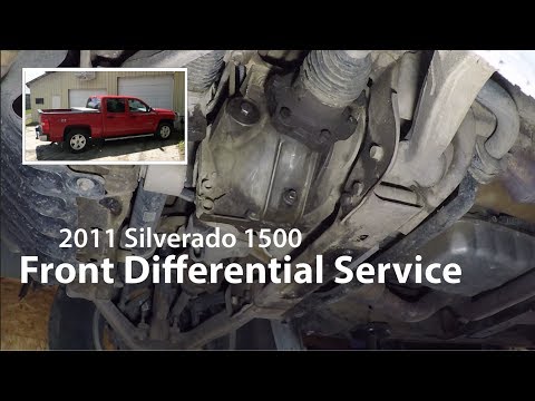 2007-2013 Silverado: Front Differential Service