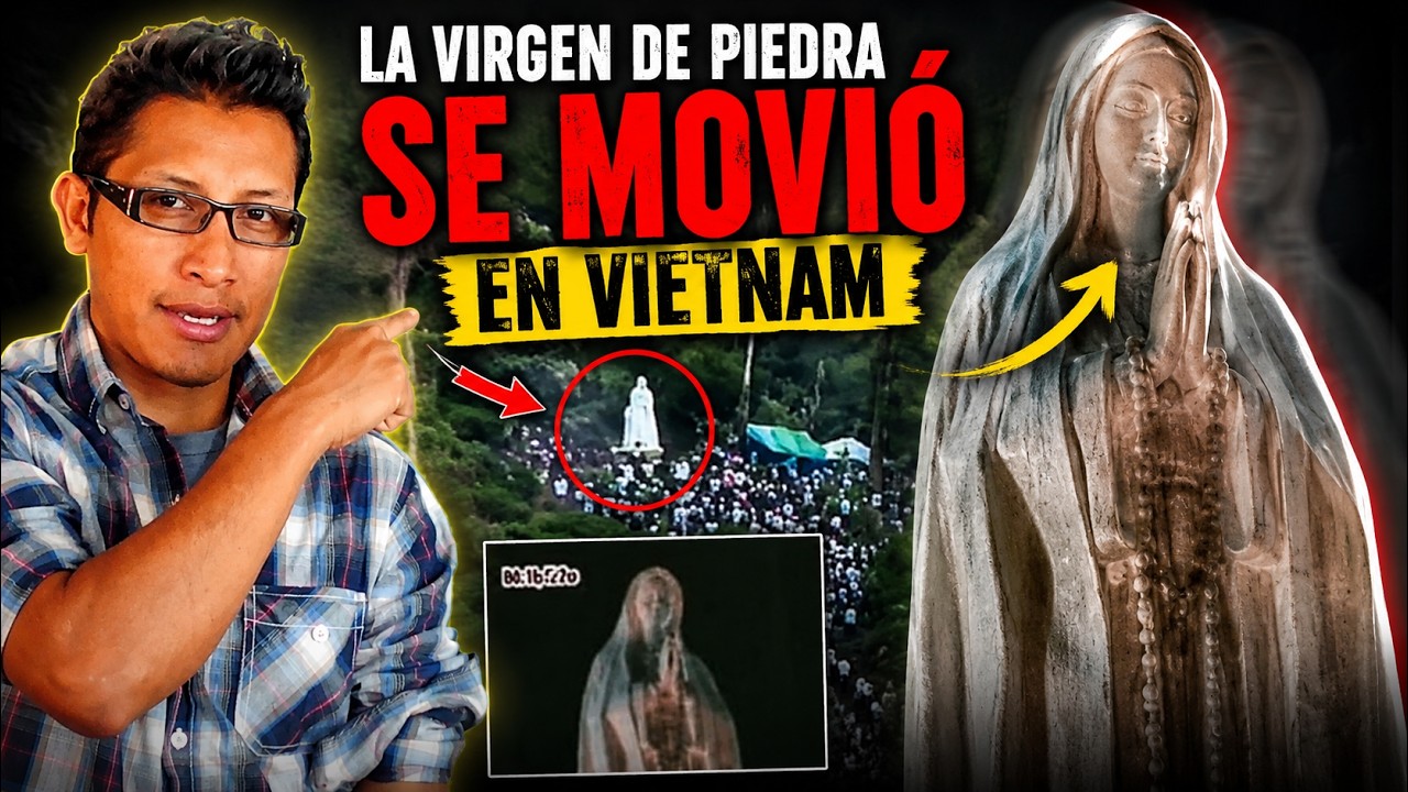 Captan una Estatua de la Virgen Moviéndose en Vietnam