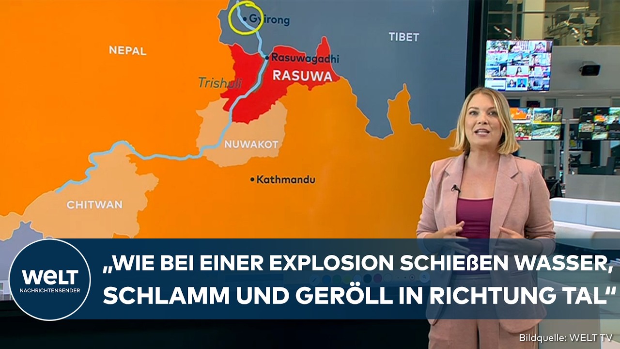 KATASTROPHE IN NEPAL: "Wie eine Badewanne, die bricht" So kam es zur verheerenden Todesflut