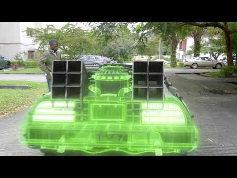 Recreating Ready Player One - DeLorean car scene race start