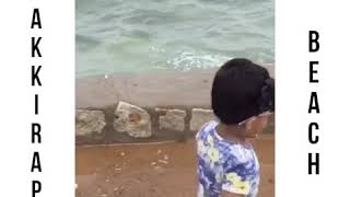 preview picture of video 'Tsunami waves | Kilakarai | Pakkiappa beach'