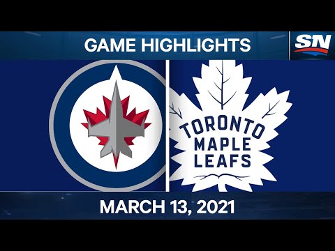 NHL Game Highlights | Jets vs. Maple Leafs – Mar. 13, 2021