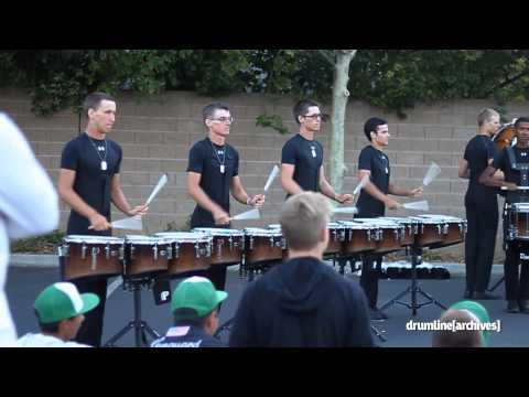 Santa Clara Vanguard Drumline 2014 - Opener (Multi-Angle)