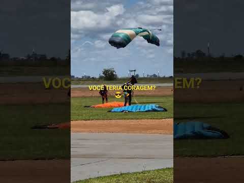 VOCÊ TERIA CORAGEM? @skydivecerrado #paraquedismo #aviacao #aviao #anapolis #anapolisgoias